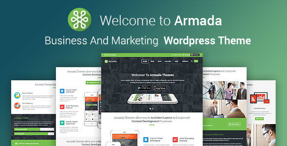 ARMADA Business And Marketing WordPress Theme WPion