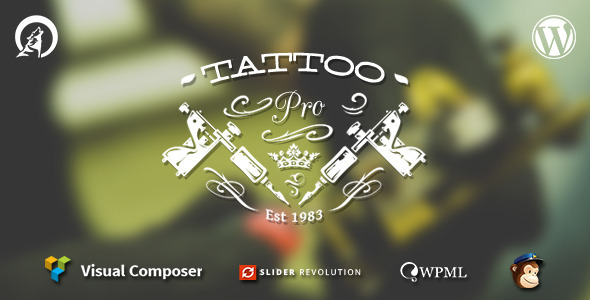 Tattoo Studio - ThemeHunk - Premium WordPress Theme & Plugins Shop